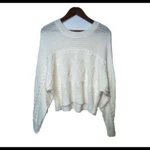 Wild fable cable knit sweater